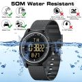 GOLDENHOUR Fashion Outdoor Sport Watch Men Multifunction Watches Alarm Clock Chrono 5Bar Waterproof Digital Watch reloj hombre.