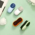 Creative Laundry Brush Multi-function Cleaning Brush Double Bristle Shoe Brush Clothes Cleaner Household Laundry Cleaning Tools. 