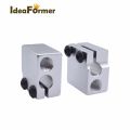 3D printer Volcano hot end eruption heater block heating block 1.75 /3.0mm Filament V5 V6 Extruder J-head Aluminium Heater block. 