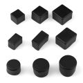4Pcs/Set Black PVC Chair Leg Caps New Round Bottom Furniture Feet Silicone Pads Non-Slip Covers Floor Protectors Accessories. 