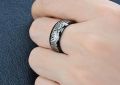 Religious Muslim Islamic Ornaments Halal Rings Couple Ringsshahada-kalima-ring. 