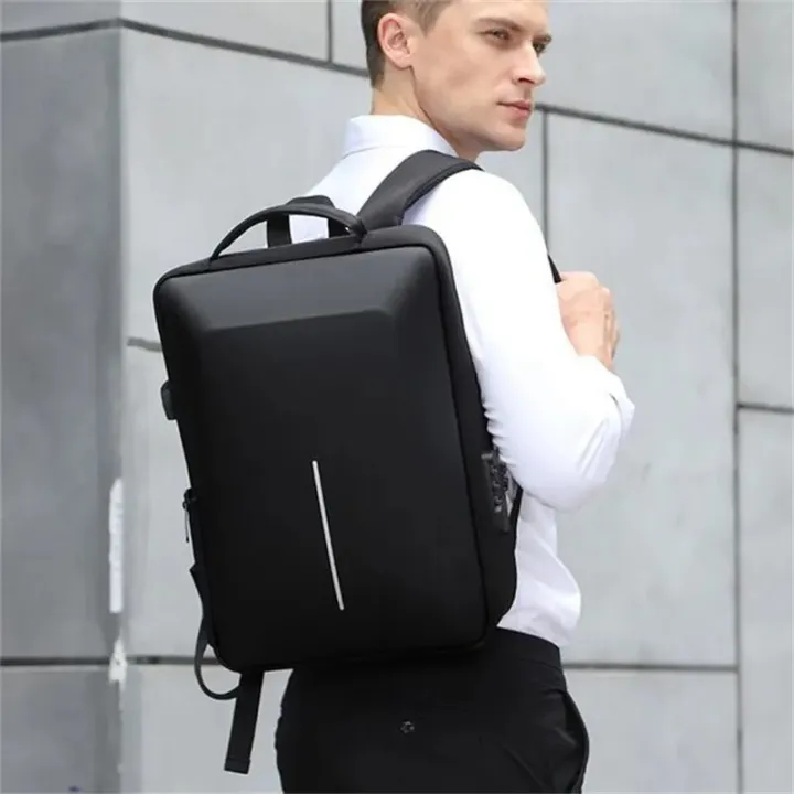 Black%20Hard%20Shell%20Bag%20Leisure%20Commuting%20Waterproof%20Lightweight%20Business%20Backpack%20Men's%20Backpack%20Anti-theft%20Lock%20Computer%20Bag%20-%20Image%206