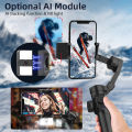 Newest AXNEN HQ4 3-Axis Handheld Gimbal, Optional AI Smart Tracking, Smartphone Stabilizer for iPhone 14 Pro Xiaomi Huawei Vlog.