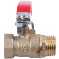 2X Male to Female M/F Thread 1/2 inch Full Port Brass Water Ball Valve. 