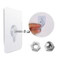 Hook Non-Marking Screw 30Pcs Punch-Free Wall Stickers Home Seamless Nail With Nut And Nut Cap.