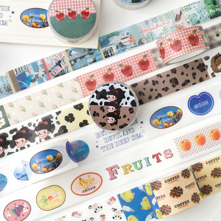 %E3%80%90Happy%20childhood%20memories%E3%80%911%20Pcs%20Keluri%20Series%20Washi%20Tape%20Cute%20Cartoon%20Girl%20Character%20Journal%20Material%20Sticker%20School%20Decoration%20Supplies%20-%20Image%204