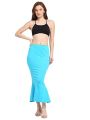 Fish Cut Saree Shapewear Petticoat, Super Stretchy and Breathable, Comfortable Mermaid Fit, Waist 32-48, Hip 32-58, Easy Movement with Side Slit. 