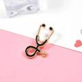 Stethoscope Brooch Lapel pin Health Care Profession/Student Brooch/Lapel Pin (1PS). 