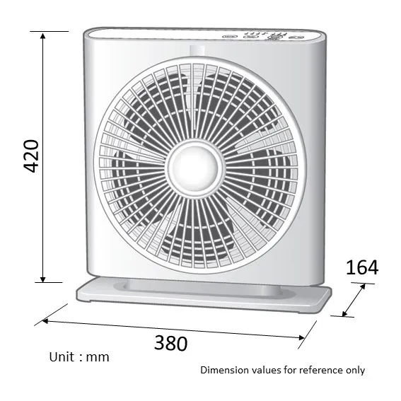 KDK%20ST30H%20Electric%20Desk%20Box%20Fan%20-%20Image%206