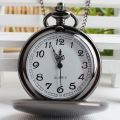 BODHI Pocket Watch Unisex Retro Alloy Smooth Vintage Pocket Watch for Daily Life.