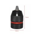 Metal Drill Chuck SDS Shank 1.5-13mm Keyless Electric Drill Chuck Quick Change Converter Mini Keyless Drill Chuck Hardware Tools.