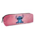 Disney Stitch Pencil Case Cartoon Figure Lilo Stitch Print Pen Bag Students School Supplies Large Pen Eraser Ruler Storage Bag.