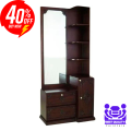 Newfangled - Modern Dressing Table With Drawers & Shelves by Best Quality Furniture - Furniture & Decor - Modern and Trendy. 