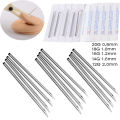10PCS Disposable Sterile Piercing Needles 12G-20G Medical Grade Tattoo Supply Ear Nose Tongue Lip Navel Piercing Tools. 