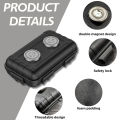 Mini Magnetic Key Box Car Hide Key Magnetic Waterproof Magnetic Key Holder Multipurpose Key Holder for Under Car Rust-Proof box. 