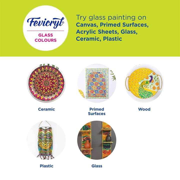 Fevicryl%20Water%20Based%20Glass%20Colours%2010%20Assorted%20(115ml)%20-%20Image%205