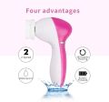 5-in-1 Beauty Massager - Revitalize Your Skin with Ease - Battery Operated for Convenience.