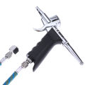 Professional Double Action Pis-tol Trigger Airbrush Set with Hose 3 Tips 2 Cups for Art Painting Tat-too Manicure Spray Model Air Brush Nail Tool. 
