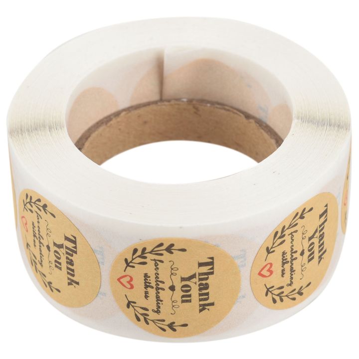 500%20Thank%20You%20Scrapbooking%20Label%20Adhesive%20Sticker%20Kraft%20Round%20Labels%208x5x4cm%20-%20Image%206