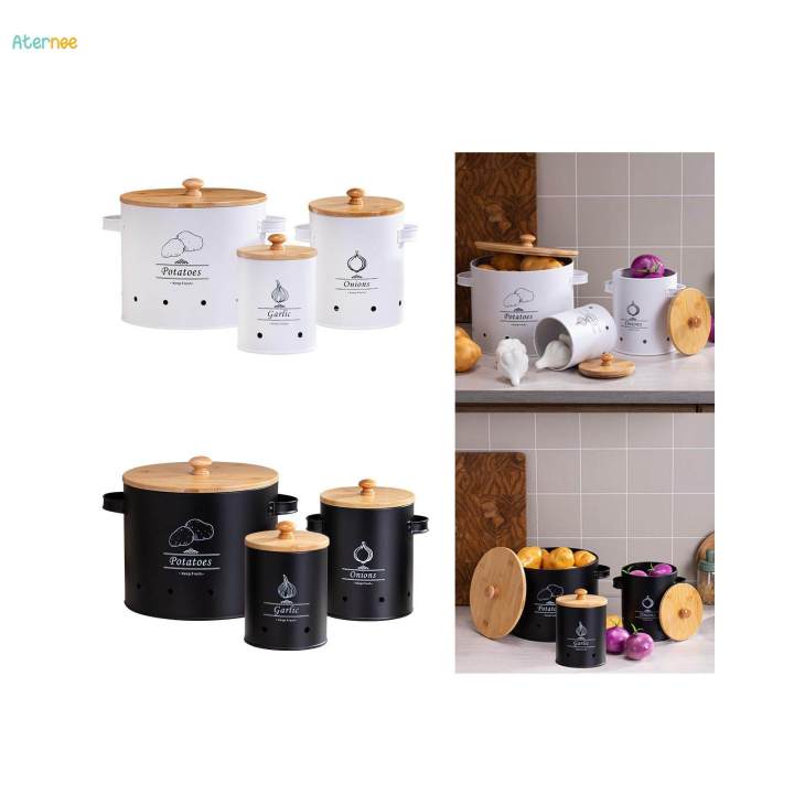 3Pcs%20Potato%20Onion%20Garlic%20Pot%20Vegetable%20Storage%20Tin%20Breathable%20Metal%20Box%20-%20Image%206