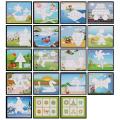 250pcs 3d Puzzles Wooden Toy Kids Geometric Shape Tangram Jigsaw Puzzle Baby Educational Learning Wood Toys For Children Game.