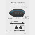 Stereo X6 Helmet Headset Bluetooth 5.0 Motorcycle Earphones Wireless Speaker Headphone Handsfree Call Music Play 800mAh. 