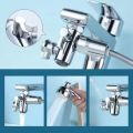 Bathroom Pressurized Shower Head Kit for Washbasin Faucet Nozzle Faucet Hand Wall Mounted Shower Head Sink Hose Sprayer Set.