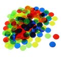 NovaNest 100/Pack Bingo Chips Opaque Color Counting Math Game Counters Markers. 