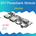 22.5W QC4.0 + PD3.0 VOOC support Power bank Circuit two -way fast charge mobile power module DIY motherboard kit Using 18650 / 21700 Lithium Battery For OPPO, Oneplus, Realme. 