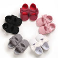 Spring and Autumn Style 0-1 Year Old Walking Soft Sole Knitted Baby Versatile Princess Shoes. 