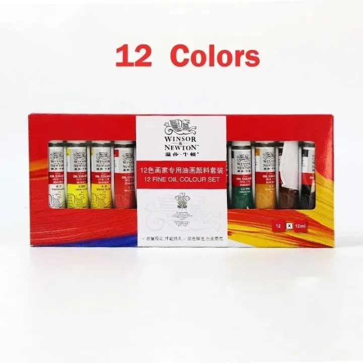 Winsor%20Newton%2012/18/24%20Colors%20Professional%20Color%20Oil%20Paints%2012ml%20Tube%20Painting%20Pigments%20With%20Brush%20And%20Palette%20Art%20Supplies%20-%20Image%207