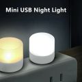 CASIFY USBL01 USB Led Light Mini USB LED Interior Lights – Ambient Mood Lamp for Night Use 1W Pocket Mini LED Night Light USB Plug Warm Lamp Mobile Charging USB Book Lamp - White. 