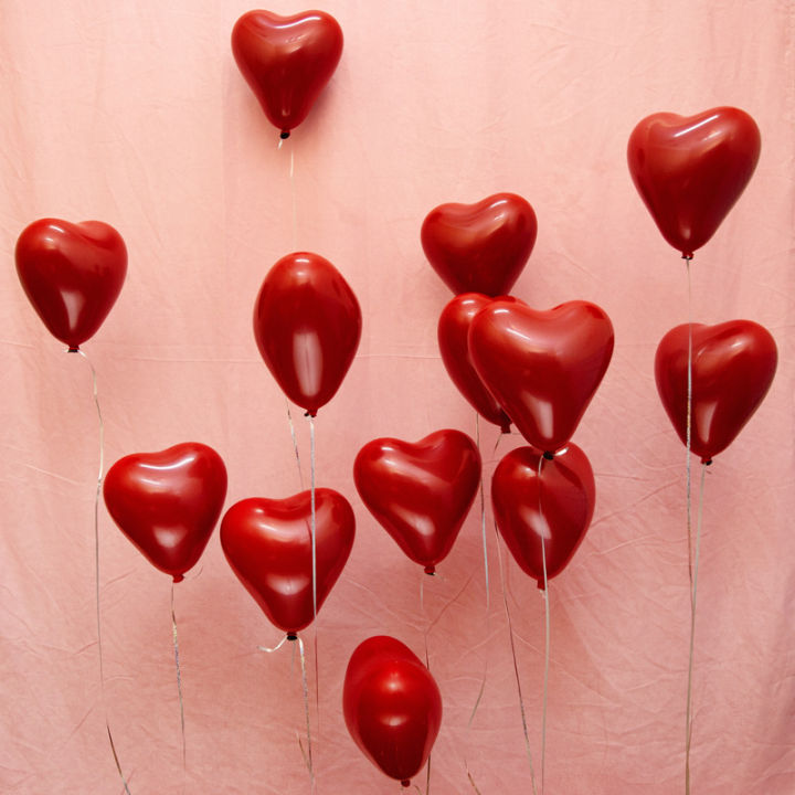 10/20/50pcs%2010%20Inch%20Red%20Heart%20Balloons%20Inflatable%20Latex%20Balloon%20For%20Valentine%20Day%20Wedding%20Party%20Anniversary%20Decoration%20Supplies%20-%20Image%204