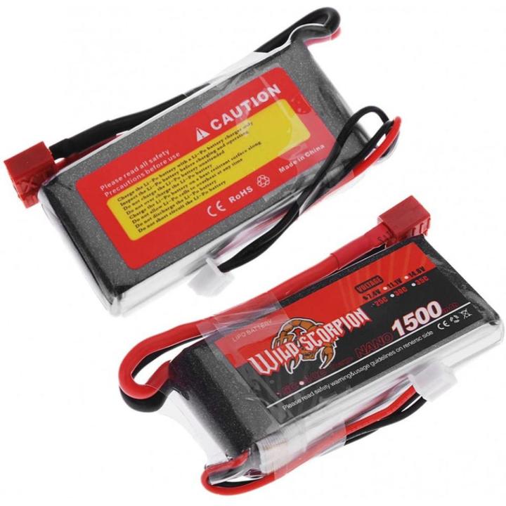 Colombisports - BATTERIE LI-PO 7.4V 1500MAH 2 STICKS (GARDEMAIN Colombisports - BATTERIE LI-PO 7.4V 1500MAH 2 STICKS (GARDEMAIN