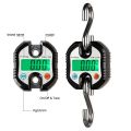 Portable Industry Crane Scale Heavy Duty Digital Hanging Hook Scales LCD Loop Weight Balance Stainless Steel. 