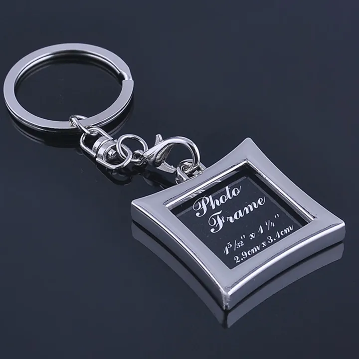 1pc%20Chic%20Transparent%20Clear%20Insert%20Photo%20Picture%20Frame%20Key%20Ring%20Chain%20Keychain%20MJD%20-%20Image%202