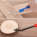Upholstery Staple Nail Remover Tool, 2 Pcs Steel Nail Puller Remover Tool for Remove Staple in Furniture Wooden Case. 