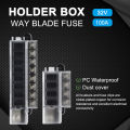4/8 Way Car Fuse Accessory 12V 24V Car Truck Circuit Fuse Box Circuit Breaker Blade Fuses Circuit Standard ATO. 