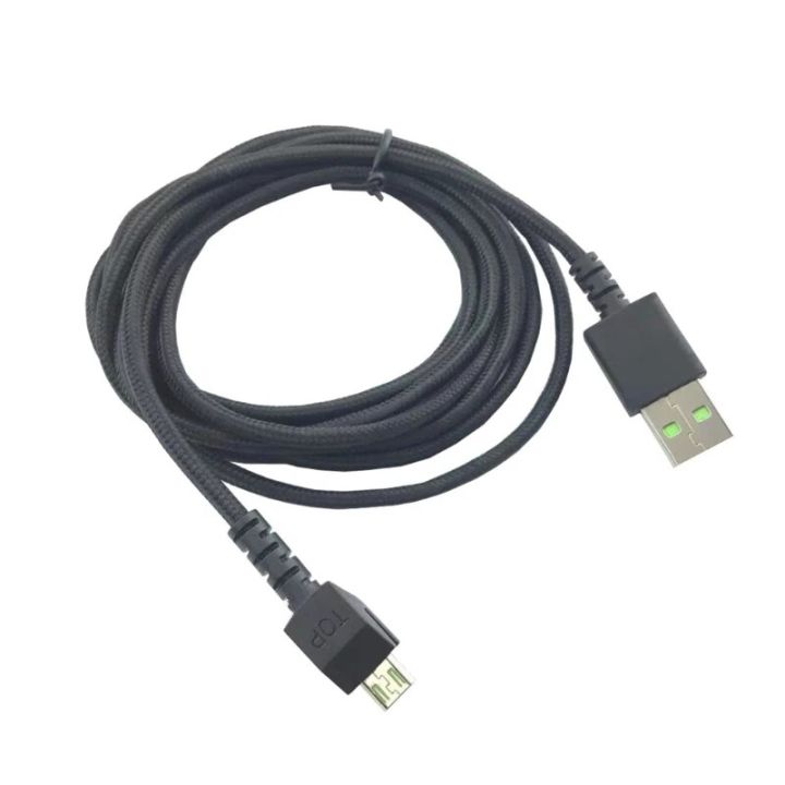 Durable Braided USB Mouse Cable Line for razer Mamba Elite Mouse Charger Wires Wholesale