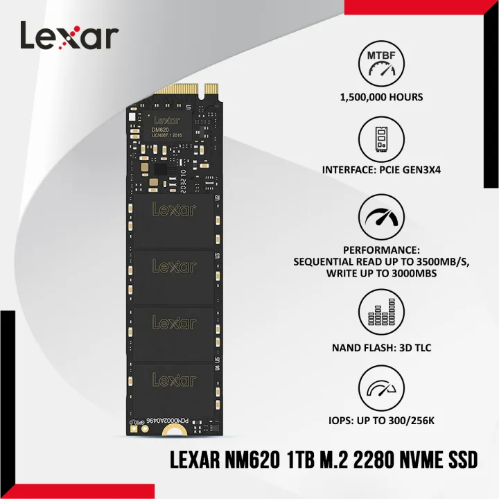 Lexar%20NM620%201TB%20M.2%202280%20NVMe%20SSD%20with%20NVMe%201.4%20Standard%20-%20PCle%20Gen%203x4%20Interface%20-%20Impressive%20Transfer%20Speed%20-%20Image%203