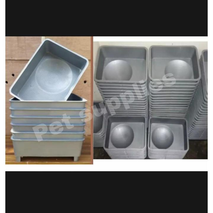 Square Big Size Breeding Box Tray for Cockatiel or Love  Birds with Perch Attached