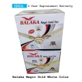 Experience Luxurious Comfort with the Balaka  Magic Gold Exclusive 56" Ceiling Fan: 03 Blades - 3 Year Repless Warranty-White Color. 