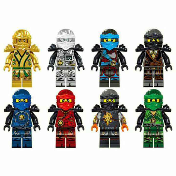 8Stk%20Ninjago%20Motorcycle%20Set%20Minifigures%20Ninja%20Mini%20Figures%20Blocks%20Toys%20-%20Image%202
