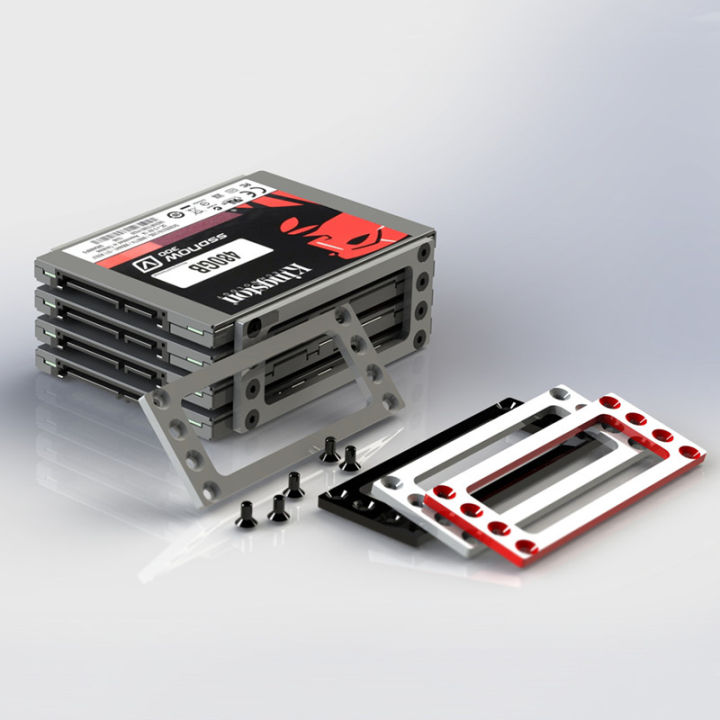 Computer Hard Drive Rack 2.5 Inch Ssd Hdd Extension Cages Bracket Solid State Drive Frame Multi Layer Box Docking Station Base