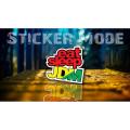 Sticker For Bike | Eat Sleep JDM | Best Quality  Sticker For Bike Decal  And Decoration ( Sticker_Mode ). 