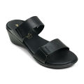 BATA (WOMEN) HAZEL LADIES CHAPPALS WEDGE SLIP ON.