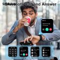Smalshop Xiaomi H9 Plus Bluetooth Call Watch Sports Watch Calculator Heart Rate Sleep Blood Oxygen Blockage Smart Watch For android ios.