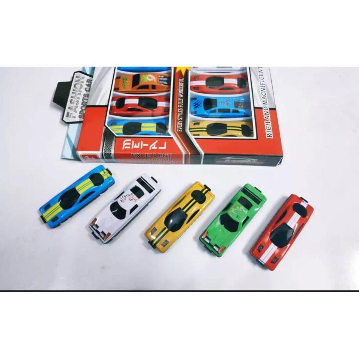 8 pieces Metal diecast car set for baby