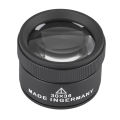 Portable Lightweight 30x40 HD Magnifying Glass K9 Optical Lens Jewelry Appraisal Monocle Magnifier Loupe for Coin Watch Repair.