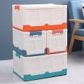 Foldable Book Storage Box High School Student Book Storage Box Household Plastic Storage Box Car Box. 